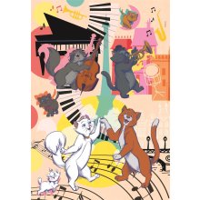                             Clementoni - Puzzle 104 Aristokočky                        