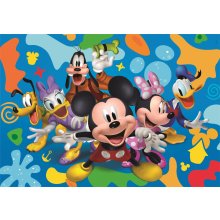                             Clementoni - Puzzle 104 Disney Mickey a přátelé                        