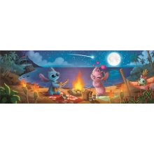                             Clementoni - Puzzle 1000 Panorama Disney Stitch                        