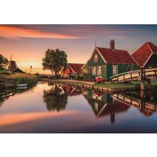                             Clementoni - Puzzle 1500 Zaanse Schans                        
