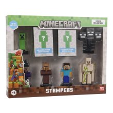                             Minecraft razítko - 8 pack Deluxe box                        