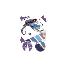                             Lilo a Stitch blok s omalovánkami a barvami                        