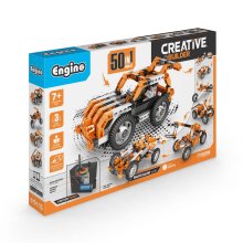                             Engino Creative Builder 50 modelů s motorkem                        