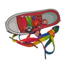                             Rainbow High Tkaničky do bot                        