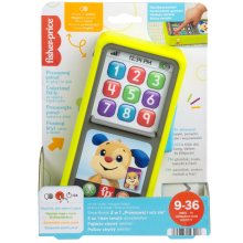                            Fisher Price pejskův chytrý telefon CZ/SK/ENG/HU/PL                        