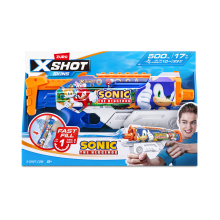                             ZURU X-SHOT Vodní pistole SONIC the Hedgehog Fast Fill Skins                        