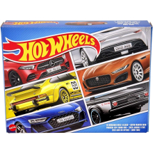                             Hot Wheels 6ks Tematický angličák - Evropští závoďáci                        