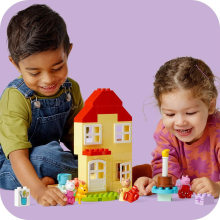                             LEGO® DUPLO® 10433 Prasátko Peppa a narozeninový dům                        