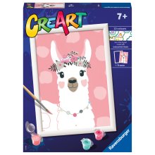                             Ravensburger CreArt Lama, žádné drama                        