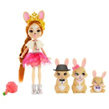                             Enchantimals Royal Brystal Rodinka Králíčků                        