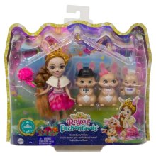                             Enchantimals Royal Brystal Rodinka Králíčků                        