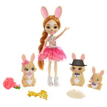                             Enchantimals Royal Brystal Rodinka Králíčků                        