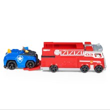                             Tlapková Patrola - Hasičský vůz die-cast s autíčkem                        