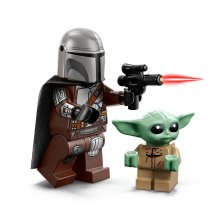                             LEGO® Star Wars™ 75436 Mandalorian a Grogu a spídrová motorka                        