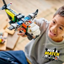                             LEGO® City 60505 Remix: Letadlo, servisní vůz a vznášedlo                        