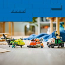                             LEGO® City 60505 Remix: Letadlo, servisní vůz a vznášedlo                        