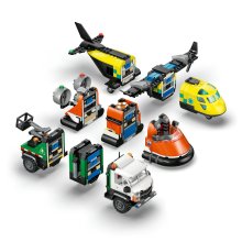                            LEGO® City 60505 Remix: Letadlo, servisní vůz a vznášedlo                        