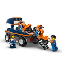                            LEGO® City 60491 Kamion na přepravu motorek                        