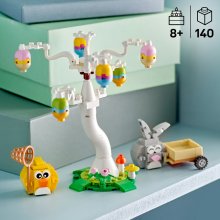                             LEGO® Iconic 40808 Velikonoční zajíček, kuřátko a sběr vajíček                        