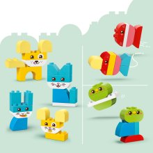                             LEGO® DUPLO® 10477 Roztomilí kreativní mazlíčci 3 v 1                        