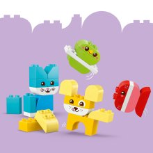                             LEGO® DUPLO® 10477 Roztomilí kreativní mazlíčci 3 v 1                        