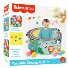                             Fisher Price Kulatá ohrádka s míčky 25 ks                        