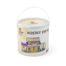                             BABU - Dřevěné kostky 250 ks                        