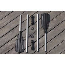                             BESTWAY 62064 - Skládací hliníková vesla pro čluny a kajaky 2v1 (1,45 m / 2,18 m)                        