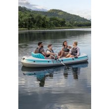                             BESTWAY 62064 - Skládací hliníková vesla pro čluny a kajaky 2v1 (1,45 m / 2,18 m)                        