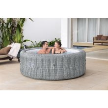                             BESTWAY 6001N - Vířivka Lay-Z-Spa® Bali Smart AirJet (šedý ratan)                        