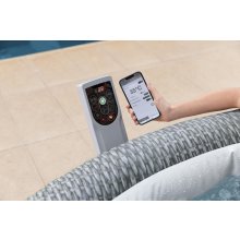                             BESTWAY 6001N - Vířivka Lay-Z-Spa® Bali Smart AirJet (šedý ratan)                        
