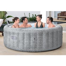                             BESTWAY 6001N - Vířivka Lay-Z-Spa® Bali Smart AirJet (šedý ratan)                        