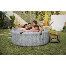                             BESTWAY 6001N - Vířivka Lay-Z-Spa® Bali Smart AirJet (šedý ratan)                        