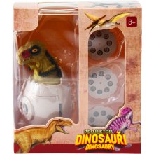                             Projektor dinosaurů v podobě vajíčka se 3 výměnnými disky                        