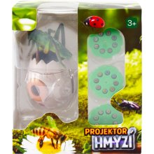                             Projektor hmyzu v podobě vajíčka se 3 výměnnými disky v okrasné krabičce                        