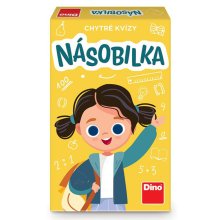                             Dino - CHYTRÉ KVÍZY - NÁSOBILKA Naučná hra                        