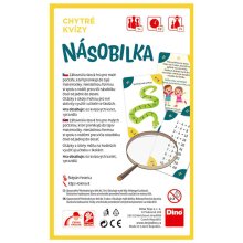                             Dino - CHYTRÉ KVÍZY - NÁSOBILKA Naučná hra                        