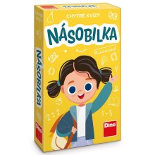                             Dino - CHYTRÉ KVÍZY - NÁSOBILKA Naučná hra                        