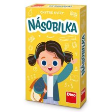                             Dino - CHYTRÉ KVÍZY - NÁSOBILKA Naučná hra                        