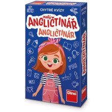                             Dino - CHYTRÉ KVÍZY - MALÝ ANGLIČTINÁŘ Naučná hra                        