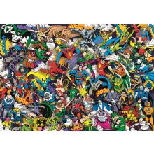                             Clementoni - Puzzle 1000 Impossible DC Comics - Compact                        