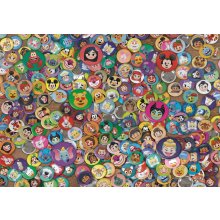                             Clementoni - Puzzle 1000 Impossible Disney Classic                        