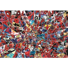                             Clementoni - Puzzle 1000 Impossible: Spider-Man                        