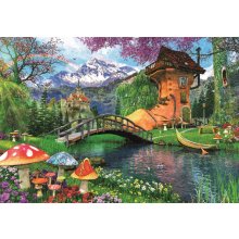                             Clementoni - Puzzle 500 Starý dům BOTA                        