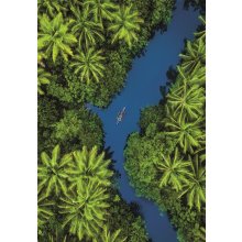                             Clementoni - Puzzle 500 Tropický pohled z ptačí perspektivy                        