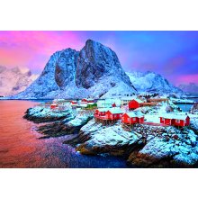                             Clementoni - Puzzle 500 Vesnice Hamnøy                        