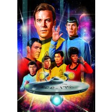                             Clementoni - Puzzle 500 Star Trek: Posádka                        