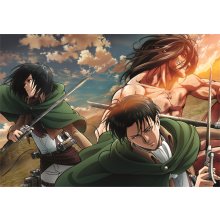                             Clementoni - Puzzle Anime Collection: Útok titánů (Attack on Titans) 500                        