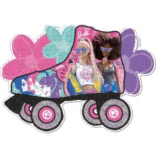                             Clementoni - Obrysové puzzle 104 Barbie BRUSLE                        