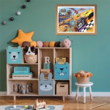                             Clementoni - Puzzle 104 Hot Wheels                        